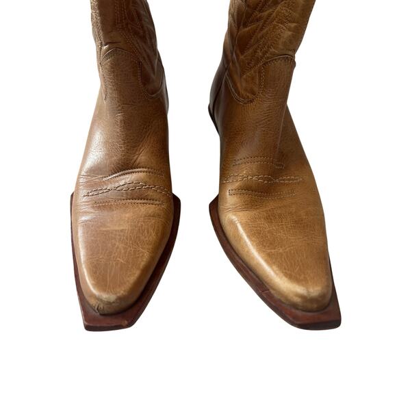Matisse Women’s Pointed Toe Cowboy Boot Leather Tan Size 6 Western Concert - Picture 2 of 7
